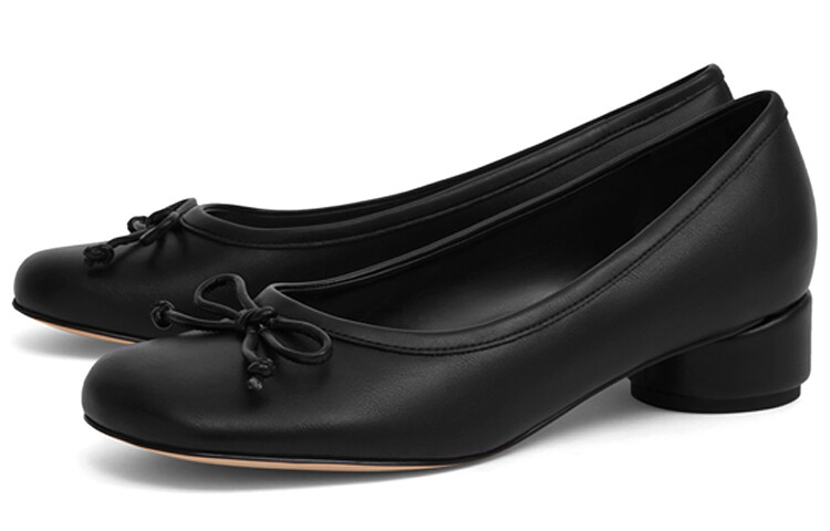 Туфли Mary Jane женские низкие черные Charles&Keith — фото 2
