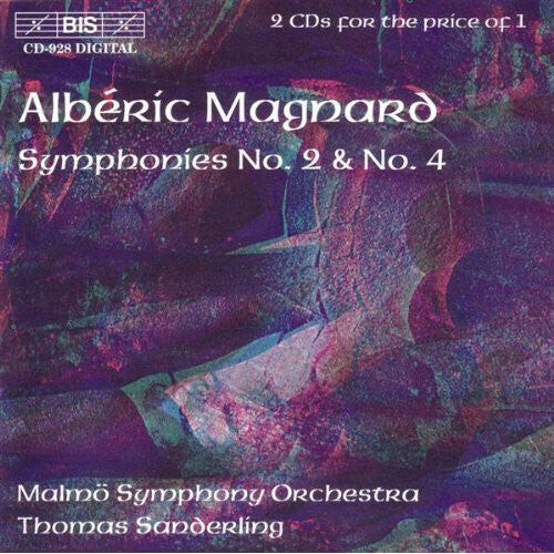 

CD диск Magnard / Malmo Symphony / Sanderling: Symphonies 2 & 4