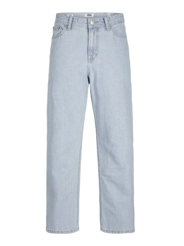 Джинсы прямого кроя jjialex jjoriginal Jack & Jones Junior, Blue Denim — фото 4