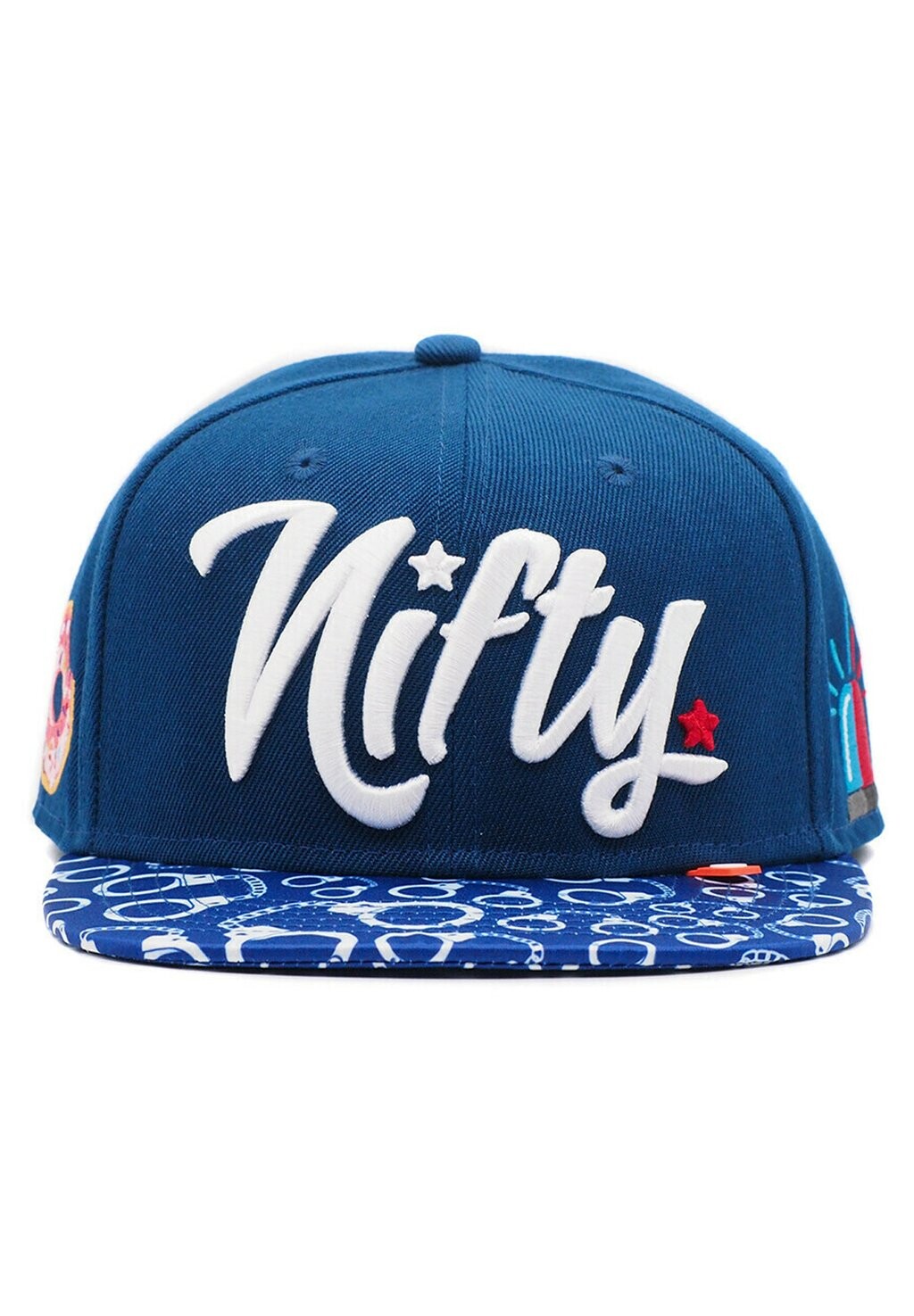 

Бейсболка ARRESTED SNAPBACK Nifty. Snpbcks, цвет blau