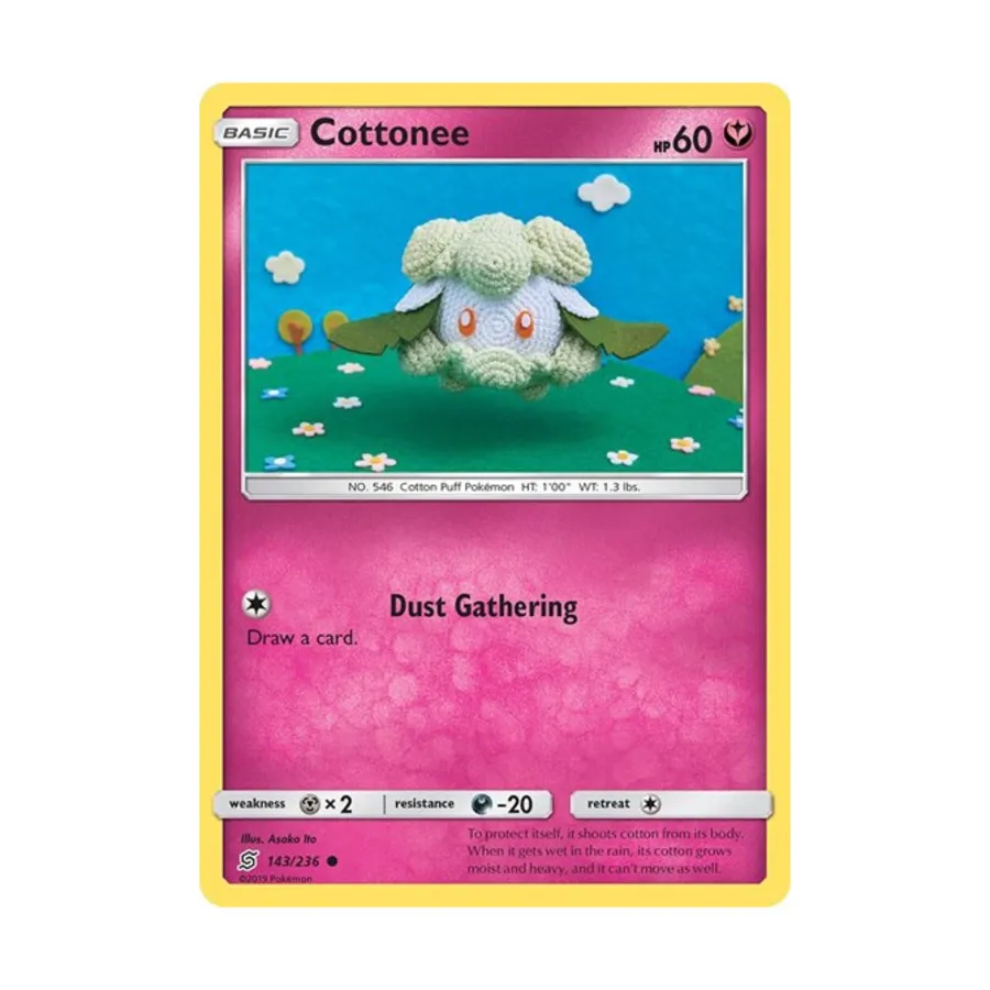 

CCG Коттони (К) # 143/236, Pokemon - SM - Unified Minds - Singles