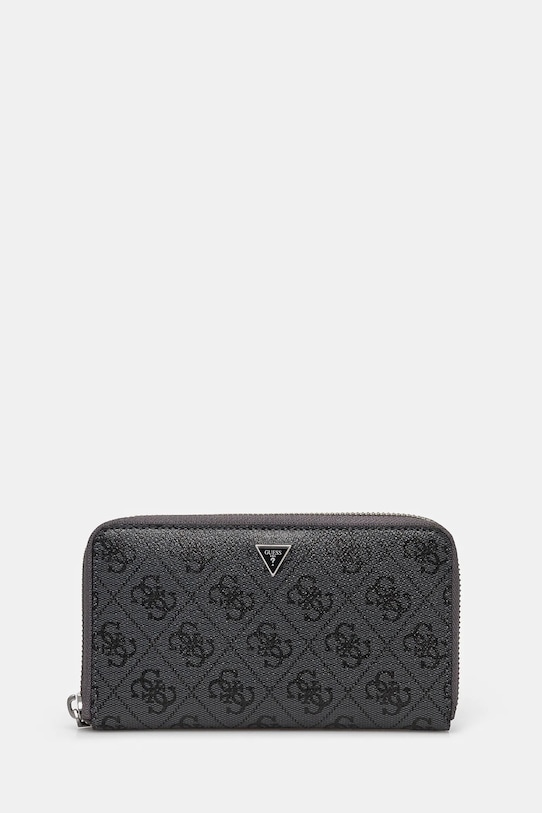 

Кожаный кошелек LYON Guess, серый