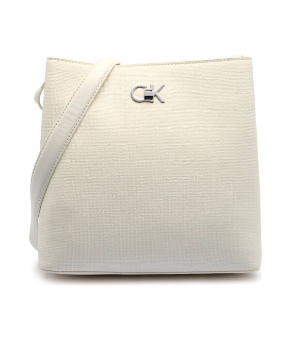 

Сумка через плечо Bucket Tex Calvin Klein, экрю