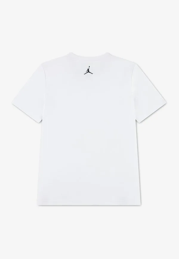 Футболка с принтом Jordan, White — фото 2