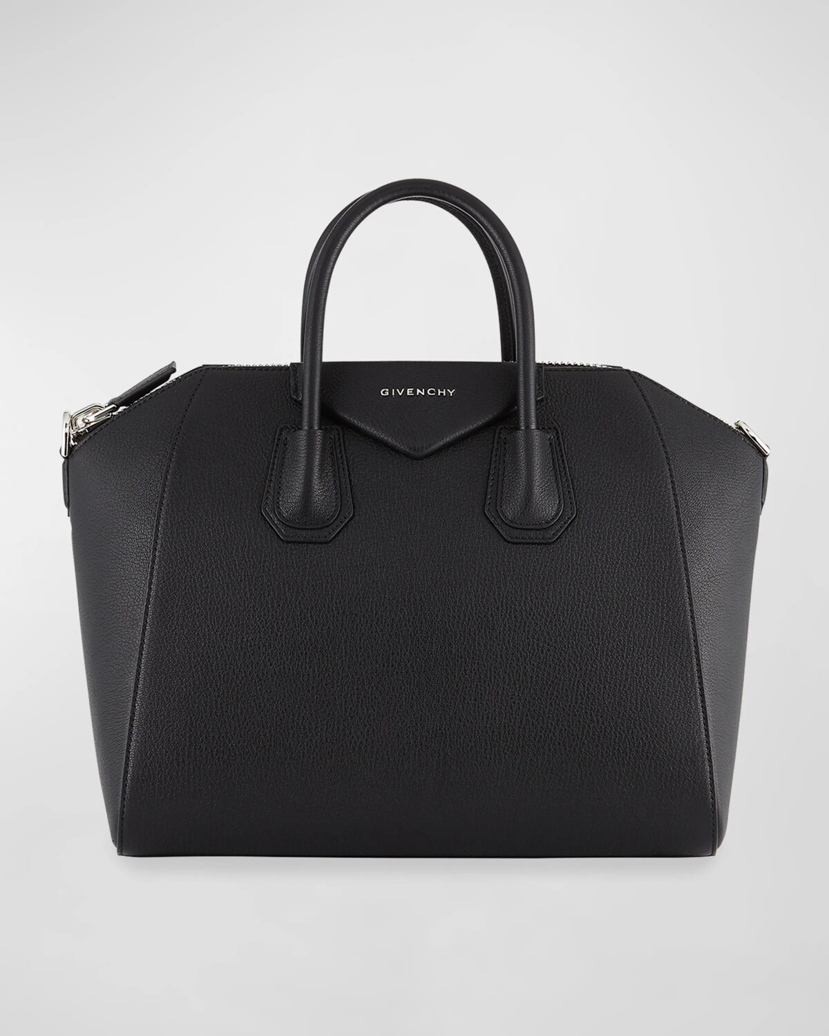 

Сумка Antigona среднего размера с верхней ручкой из зерненой кожи Givenchy, цвет Black