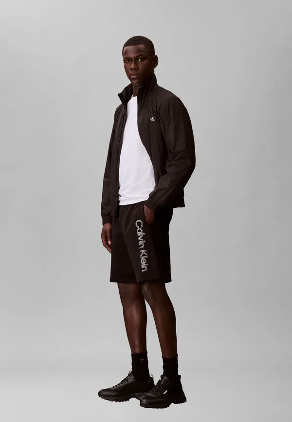Спортивные штаны с графическим принтом Calvin Klein, Black — фото 4