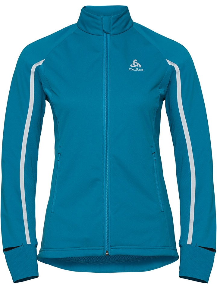 

Куртка софтшелл Odlo Wintersportjacke Aeolus Warm Pro, цвет Türkis/Blau