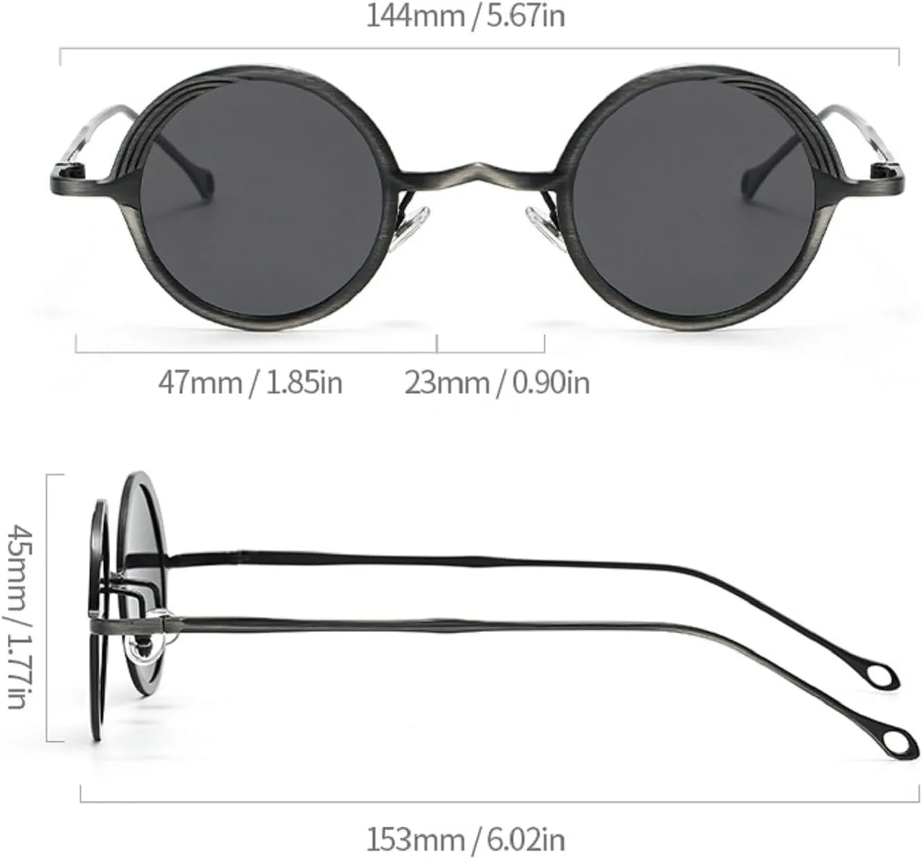 

Винтажные женские солнцезащитные очки, роскошные дизайнерские очки маленького размера, ретро, ​​черные очки, женские защитные очки UV400 9021 Melrose, Brown Clear