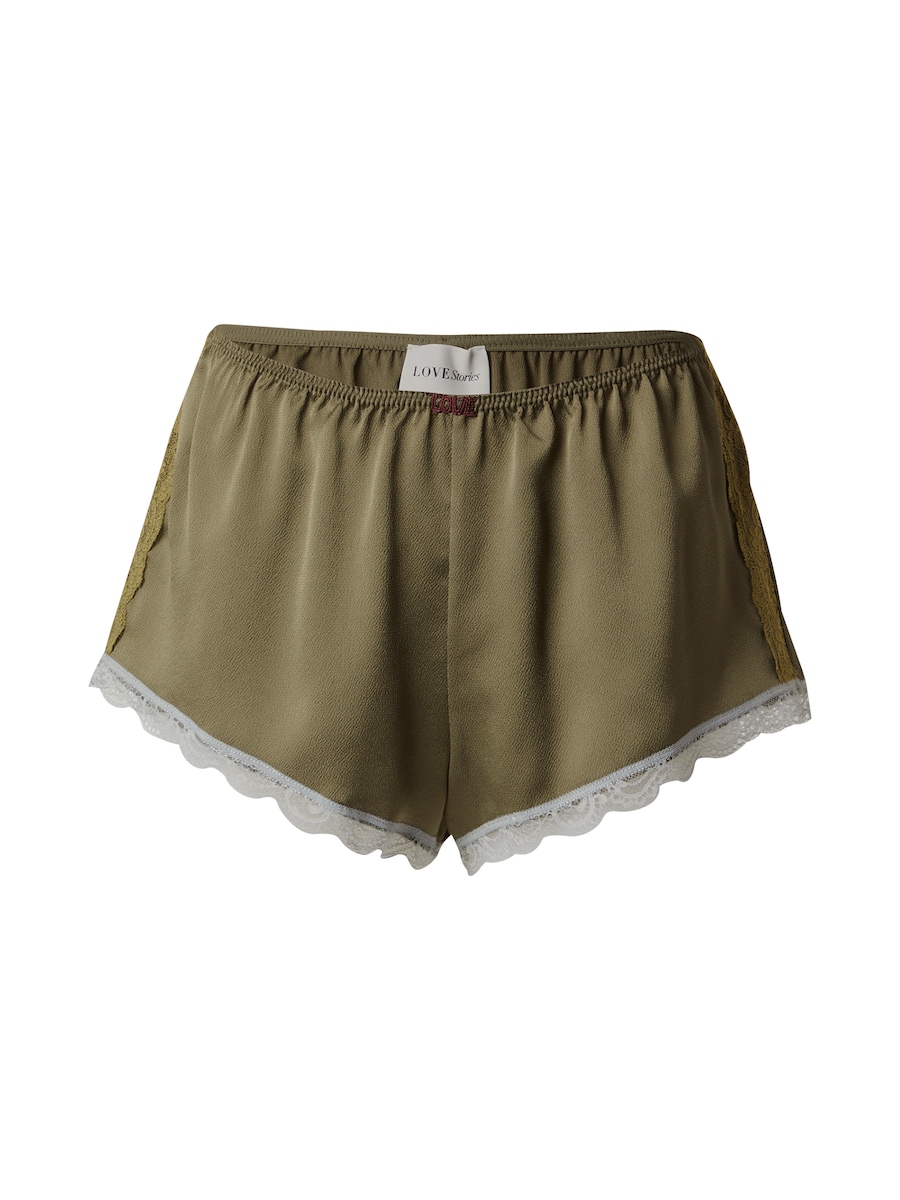 

Пижамные штаны LOVE Stories, оливковый
