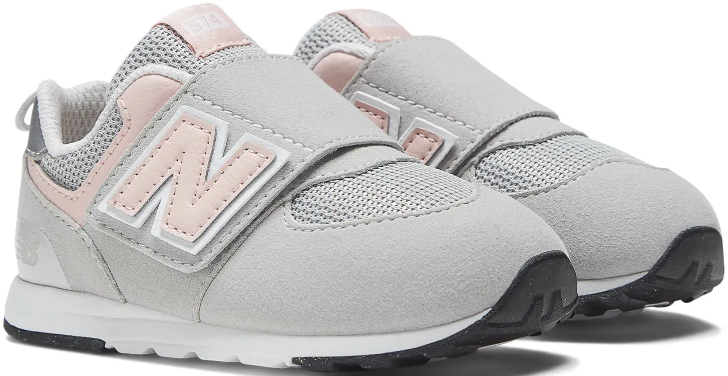 

Кроссовки New Balance "NW574", с застежкой-липучкой, розовый