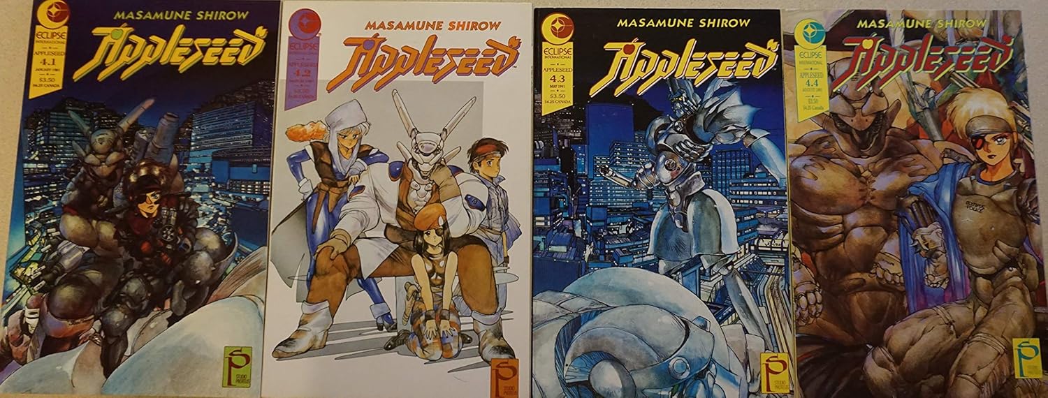 

APPLESEED BOOK 4 ISSUES 1 - 4 (Various)