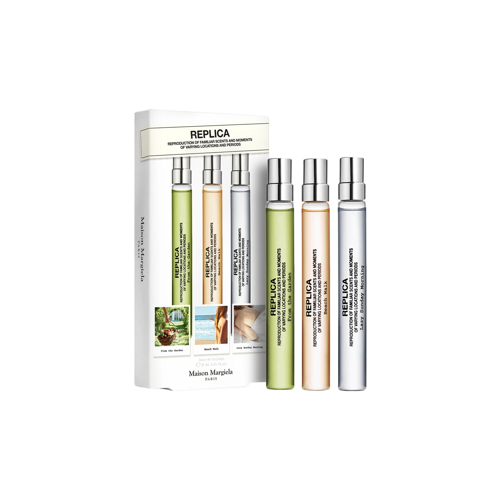 

Набор пробников духов Lazy Weekend Light три предмета Eau De Toilette Geranium Patchouli 10мл*3 Maison Margiela, Three-Piece Set: Pastoral Pick Perfume 10ml+Lazy Weekend Perfume 10ml+Beach Wander Perfume 10ml