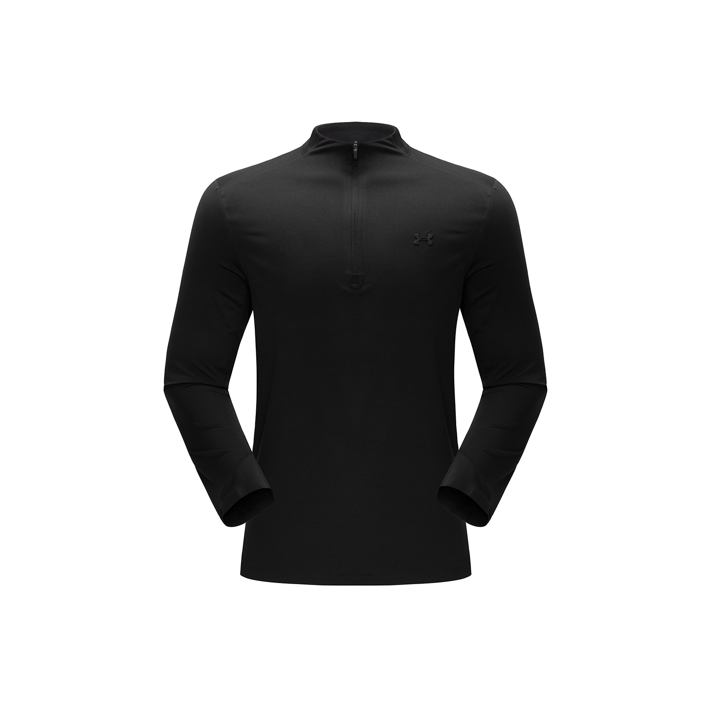 

Футболка с длинным рукавом солнцезащитная одежда для мужчин Under Armour, светло-черный