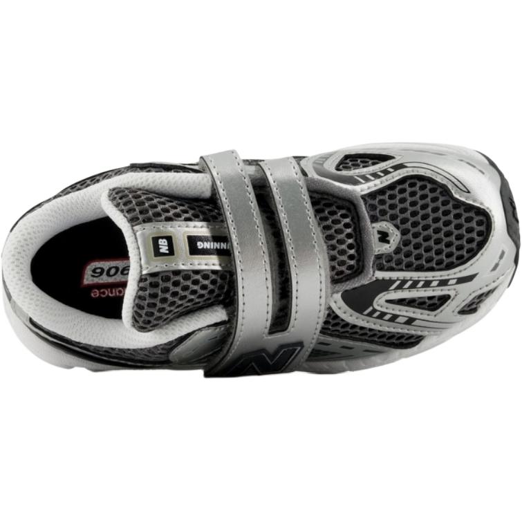New Balance 1906 дышащие низкие детские ботинки silver black для малышей — фото 4