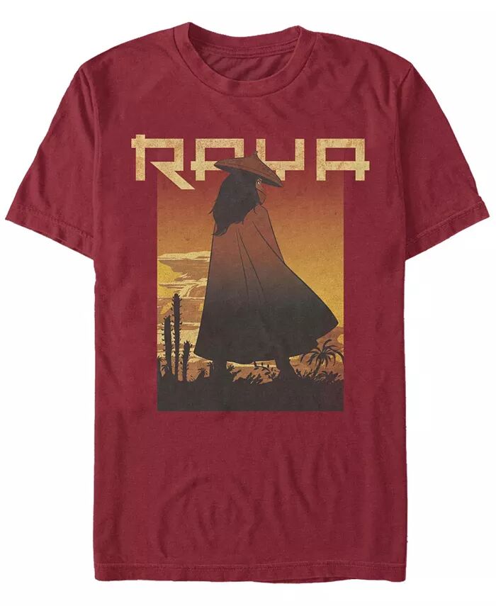 

Мужская футболка Raya Desert с коротким рукавом и круглым вырезом Fifth Sun, красный