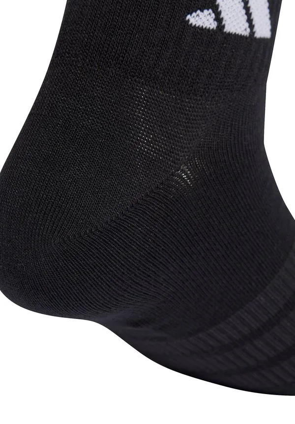 Унисекс тонкие легкие спортивные носки до щиколотки, упаковка из 9 пар. Adidas Performance, Black — фото 4