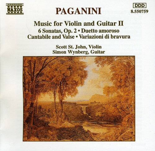 

CD диск Paganini / st John / Wynberg: Music for Violin & Guitar 2
