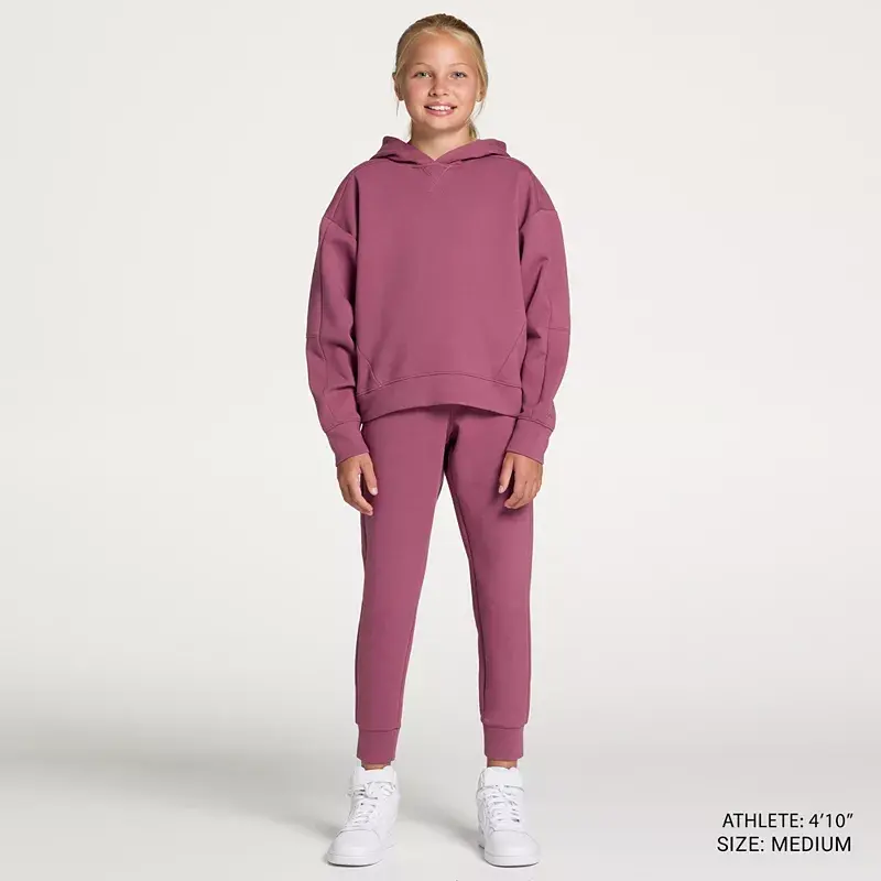 

Спортивная флисовая толстовка DSG для девочек, цвет Rose Coffee