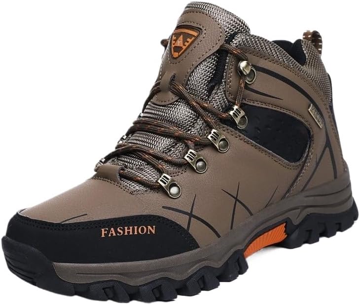 

Мужские водонепроницаемые походные ботинки, легкие, с нескользящей подошвой, низкие треккинговые кроссовки для походов, кемпинга, альпинизма и туризма Hhhchpm, хаки