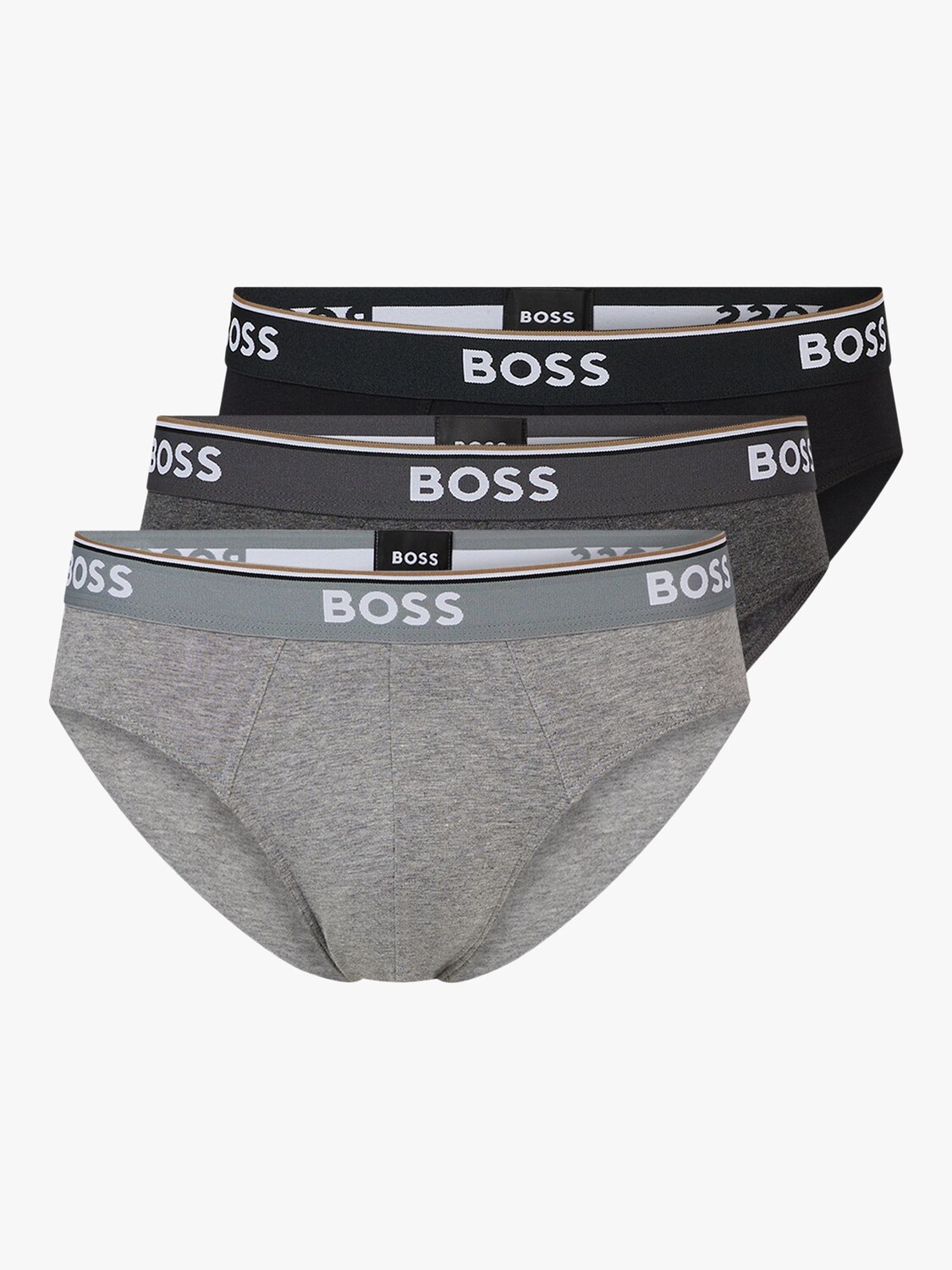 

Эластичные трусы BOSS Power HUGO BOSS, открытый серый