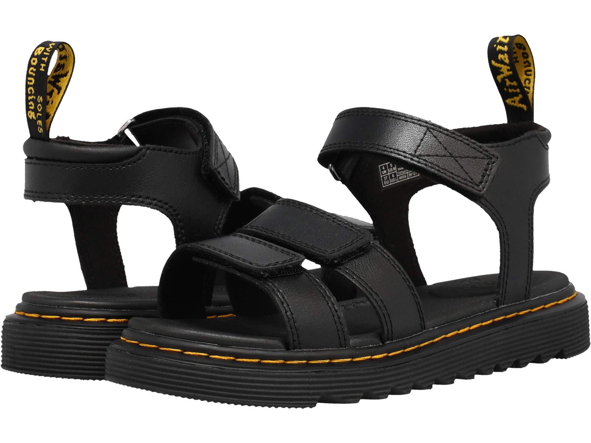 Туфли Dr. Martens Kid's Collection Klaire, черный