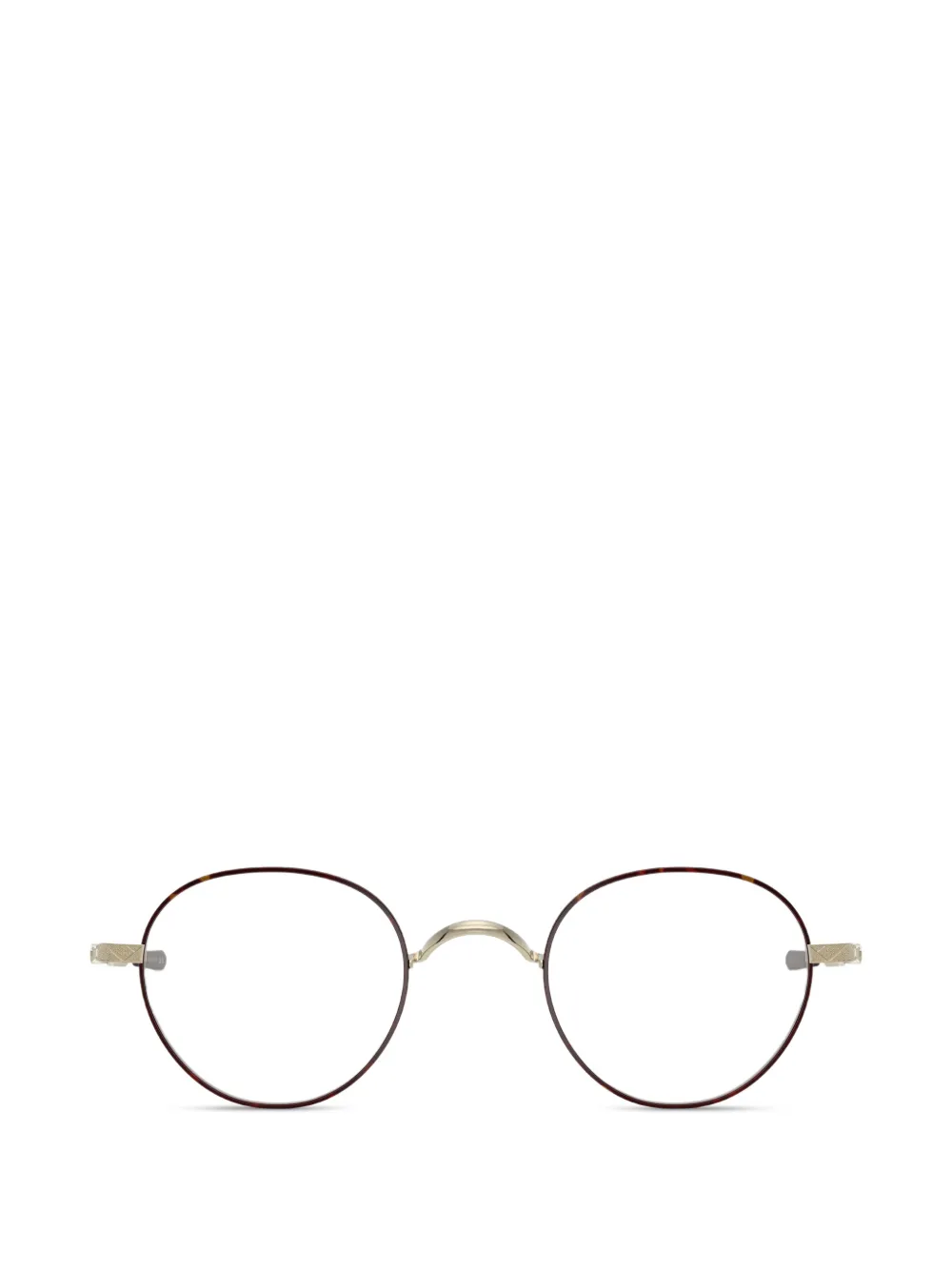 

Круглые очки Kinston Oliver Peoples, коричневый