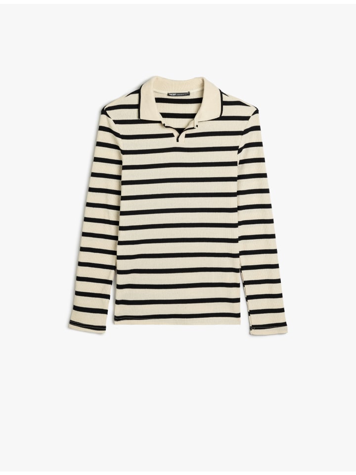 

Толстовка KOTON, цвет beige gestreift
