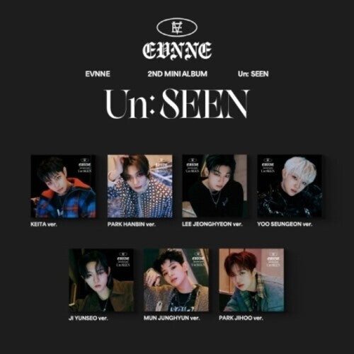 

CD диск Evnne: Un: Seen - Digipack Version - Random Cover incl. Photobook, Folding Poster + Photocard