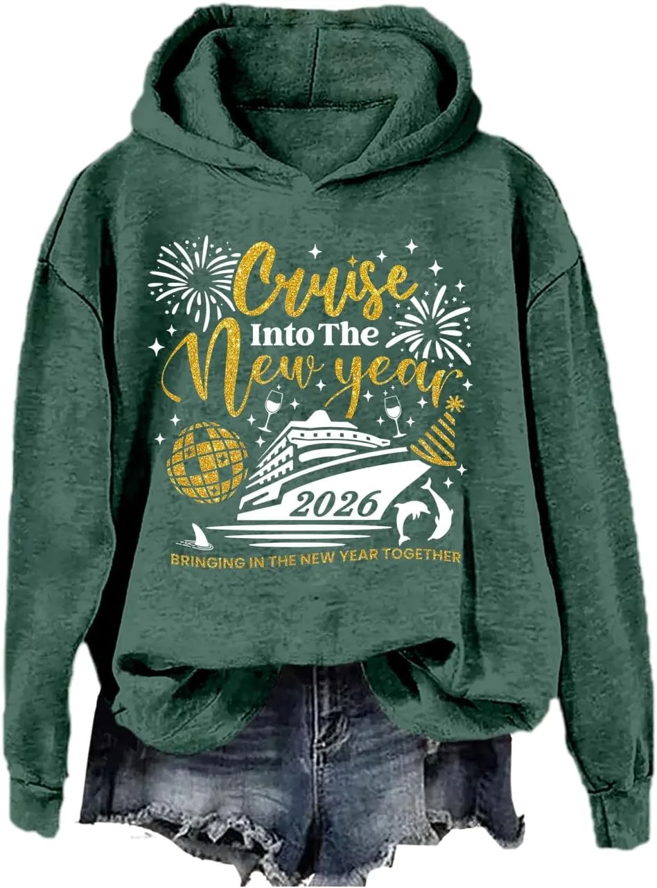 

Толстовка Cruise Into New Year для пар SIMJEW