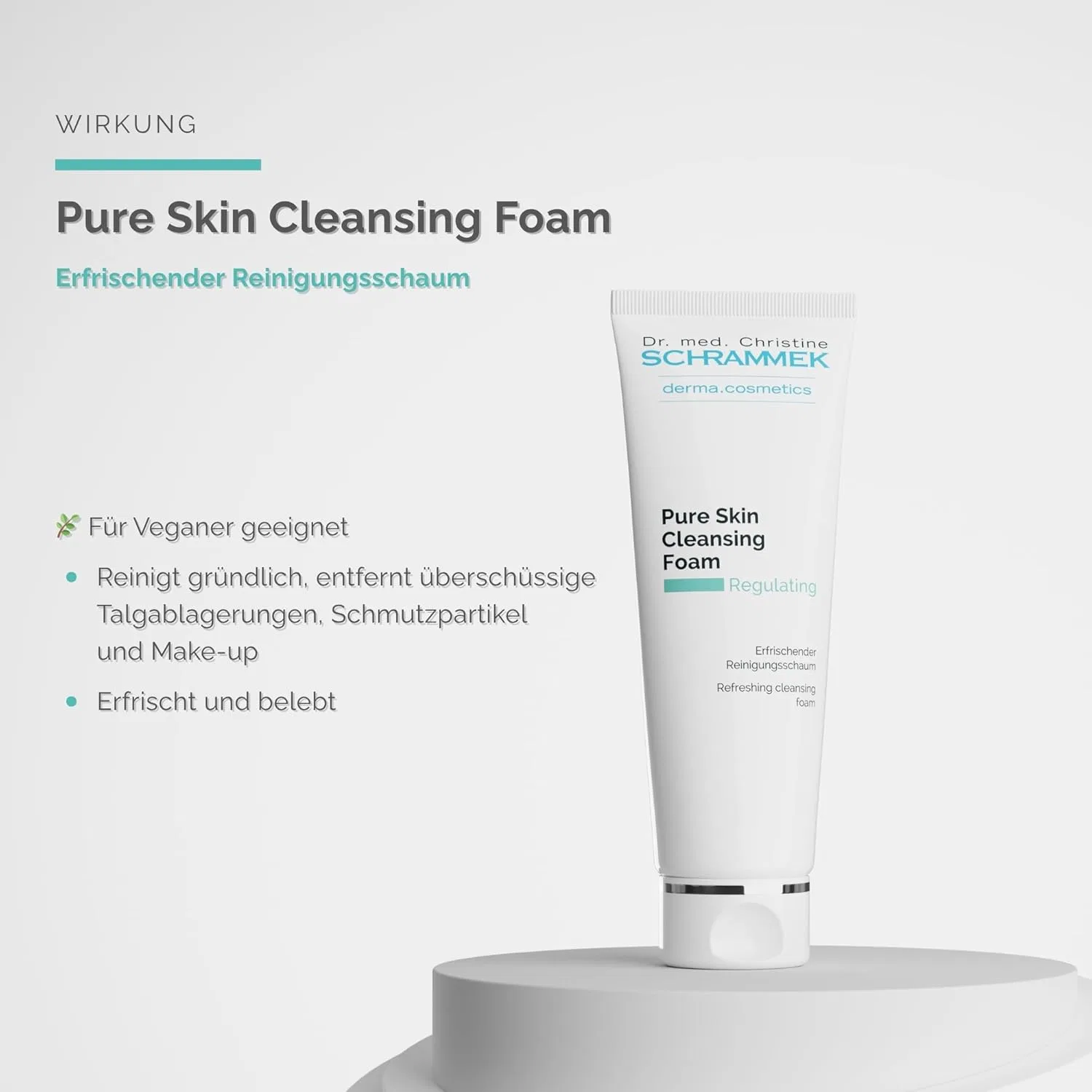 Пенка для умывания Schrammek — Очищающая пенка «Pure Skin Cleansing Foam» от, 100 мл — фото 2