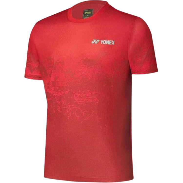 

Футболка для бадминтона Unisex Crew Neck Moderate YONEX, red