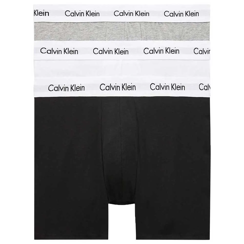 

Трусы Calvin Klein 3 units, серый/белый/черный