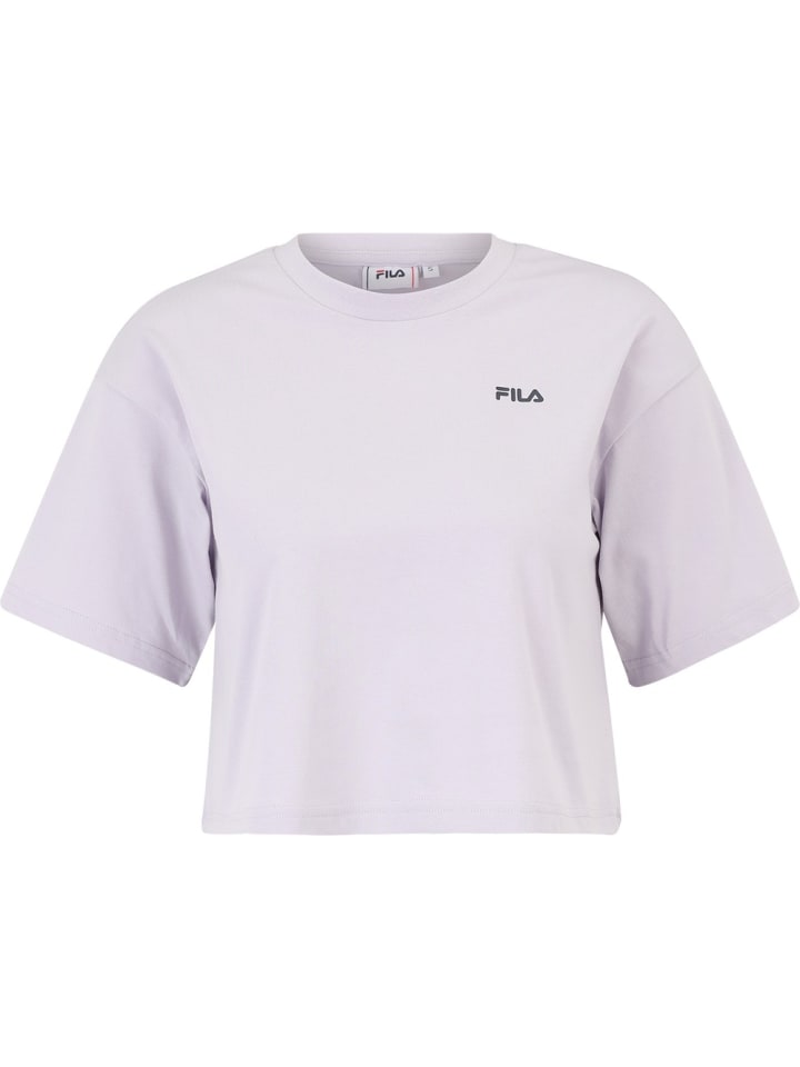 

Футболка Locri Loose Cropped Tee Fila, фиолетовый