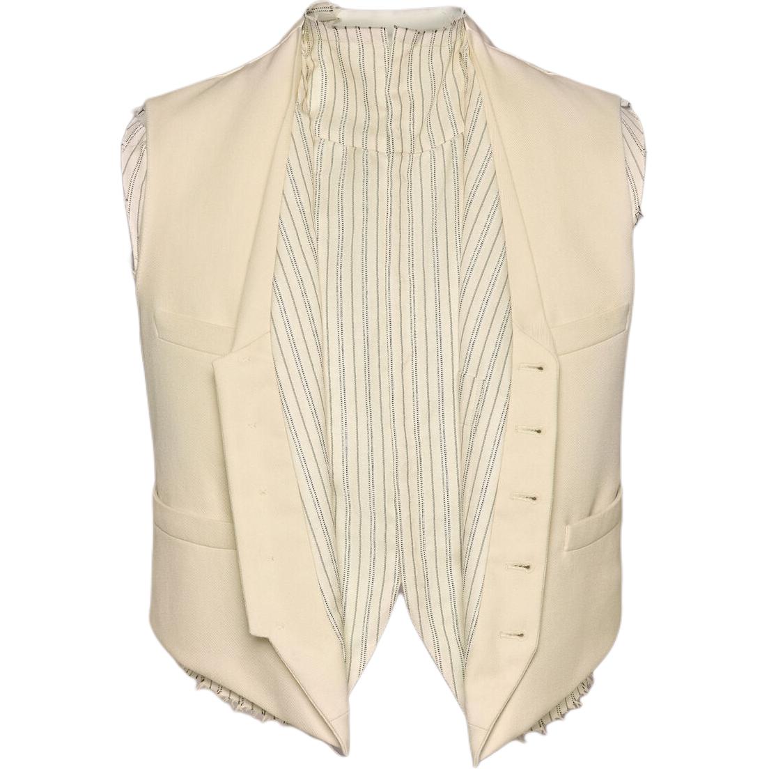 

Maison Margiela Анонимный жилет с подкладкой, Beige