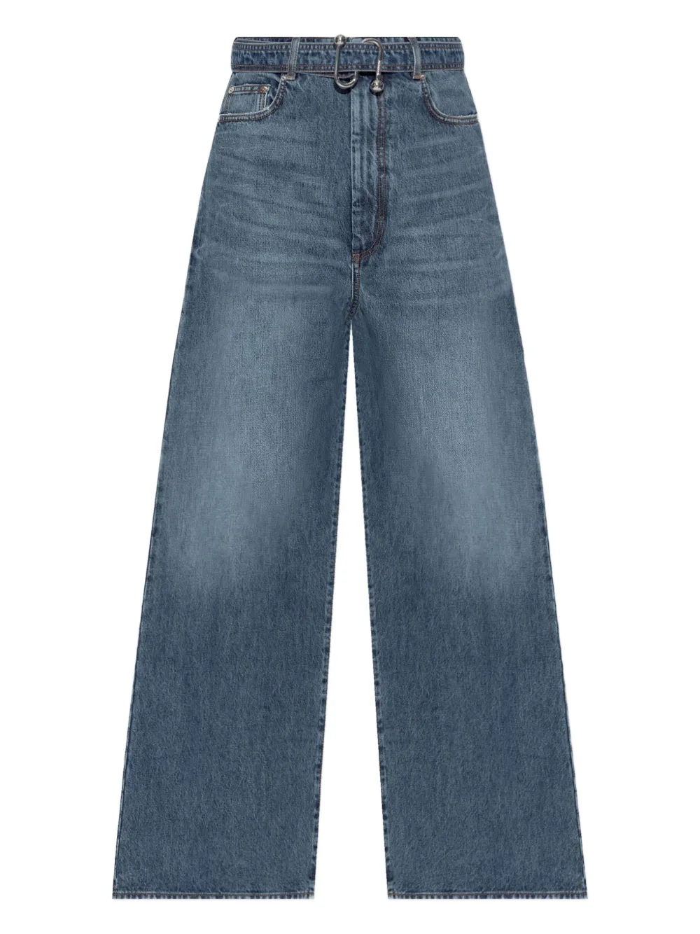

Джинсы с поясом SPORTMAX, синий
