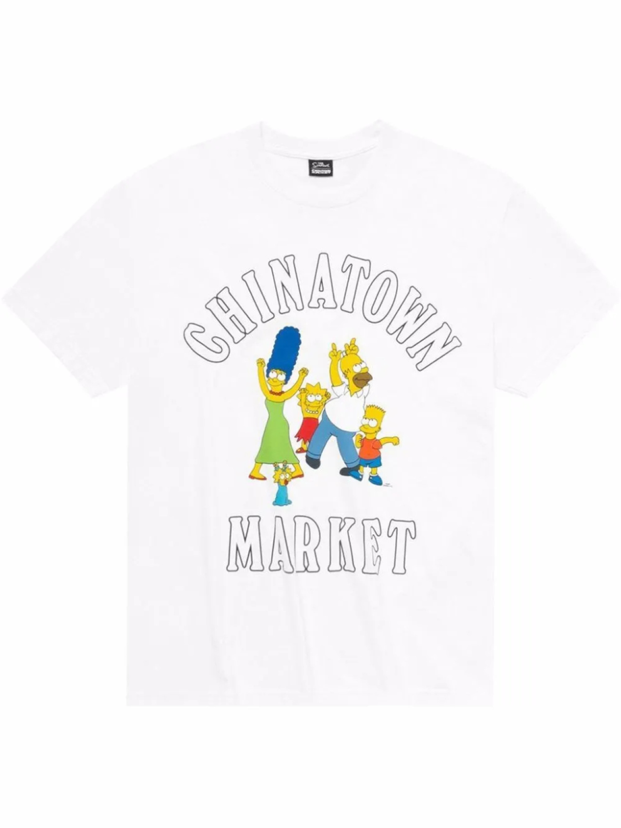 

MARKET футболка с принтом из коллаборации с The Simpsons, белый