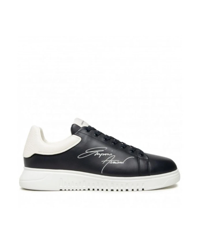 

Синие низкие кроссовки x4x264xm670k568 Emporio Armani, синий