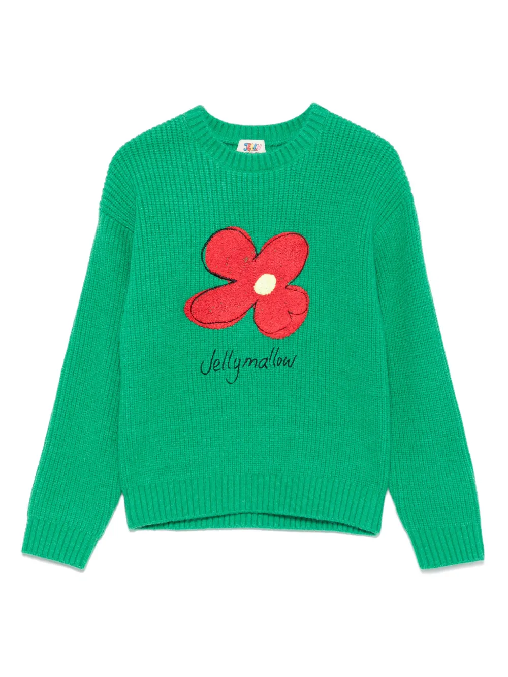 

Свитер Flower JELLYMALLOW, зеленый
