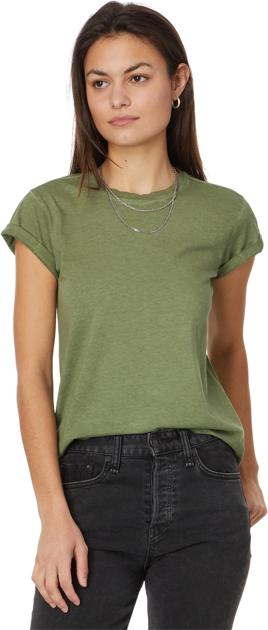 

Футболка AllSaints Anna Tee, цвет Grass Green