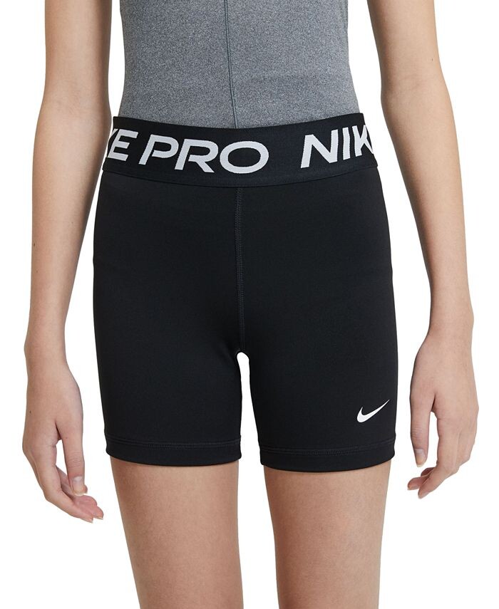 

Шорты Pro для больших девочек 3 дюйма Nike, черный