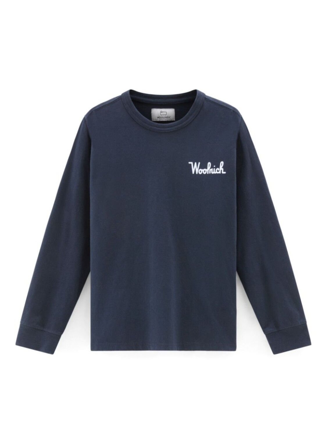 

Woolrich Kids футболка с логотипом, синий