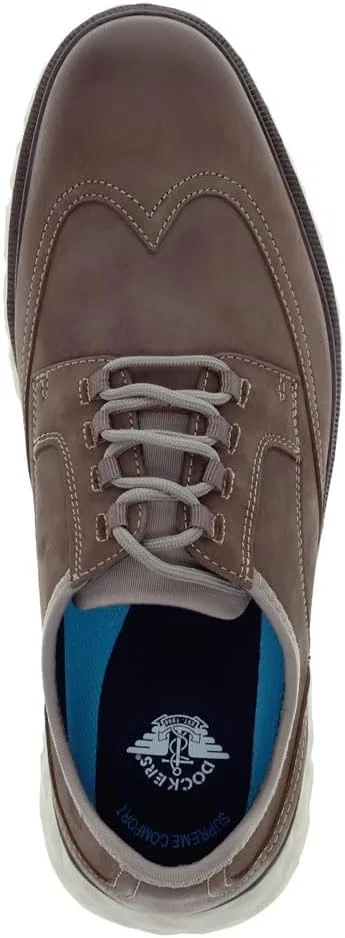 Мужские оксфорды Callum от DOCKERS, Taupe — фото 3