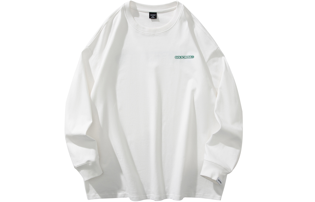 

Футболка унисекс GOLFCROSS, серо-зеленая