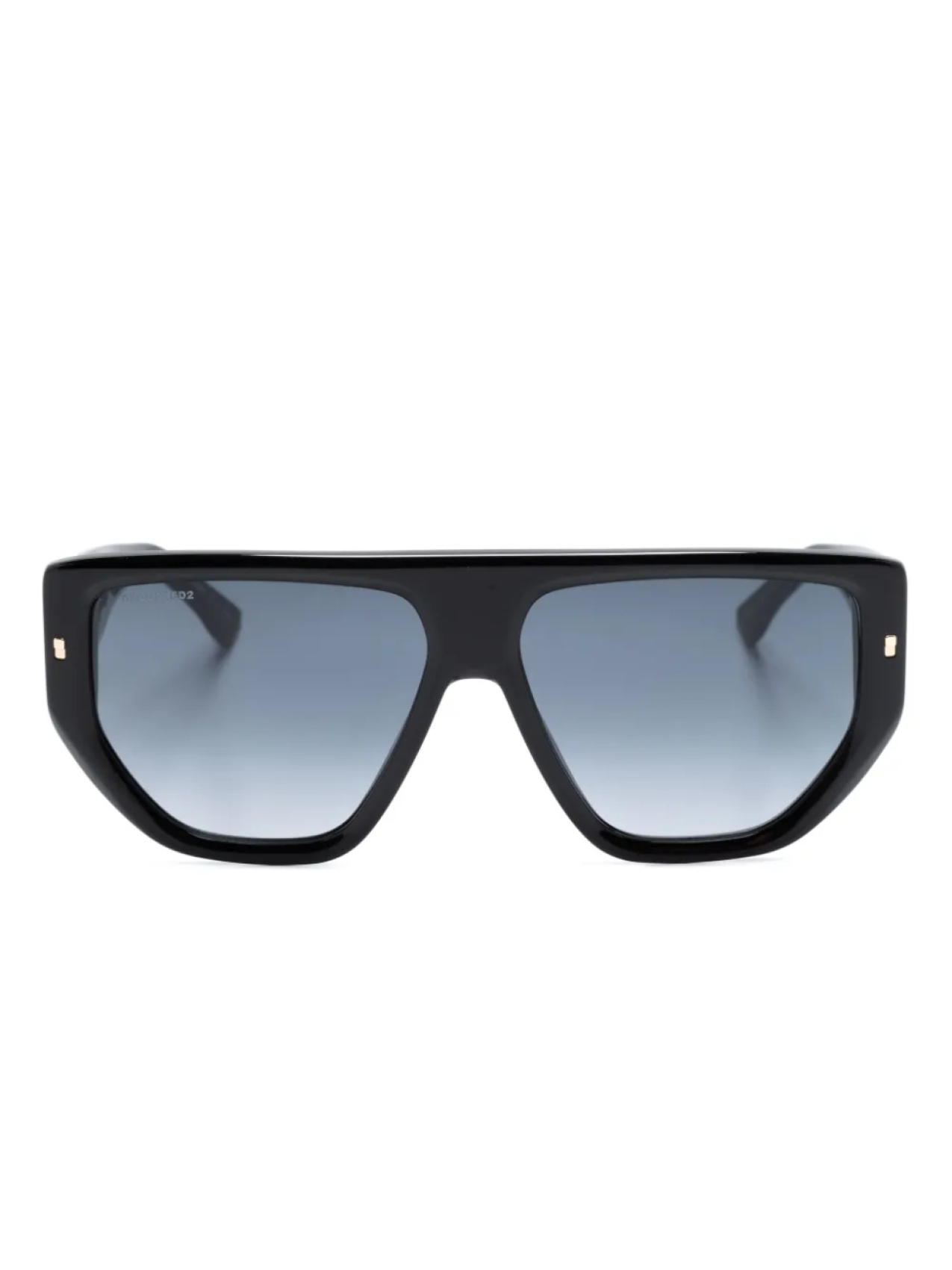

DSQUARED2 EYEWEAR солнцезащитные очки-пилоты Hype с эффектом градиента, черный