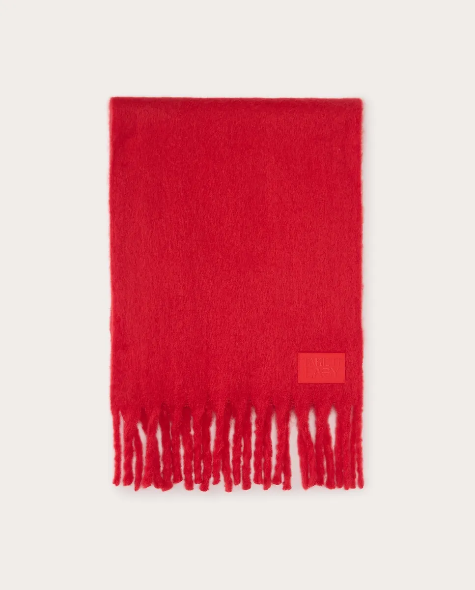 

Обычный и тонкий женский шарф Easy Wear, красный