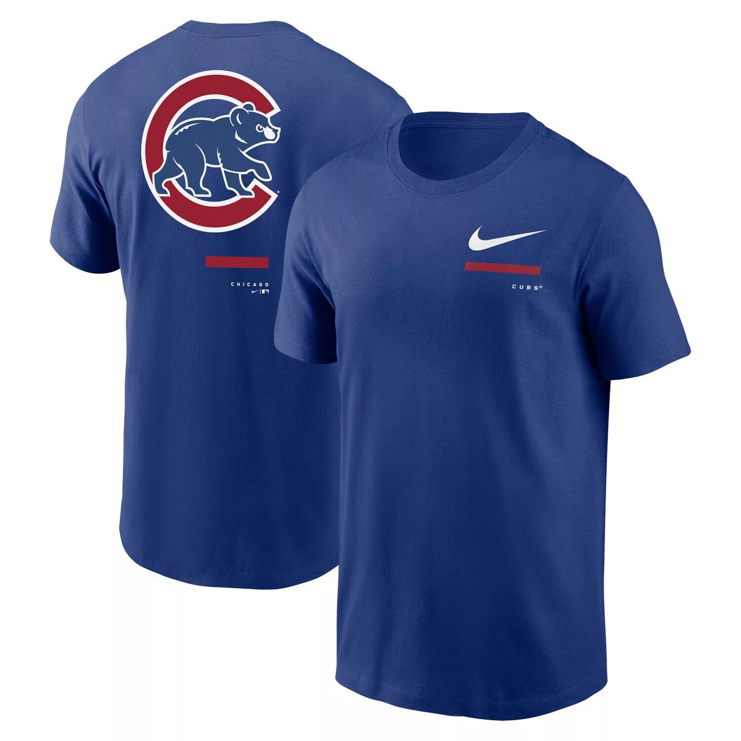 

Мужская футболка через плечо Nike Royal Chicago Cubs