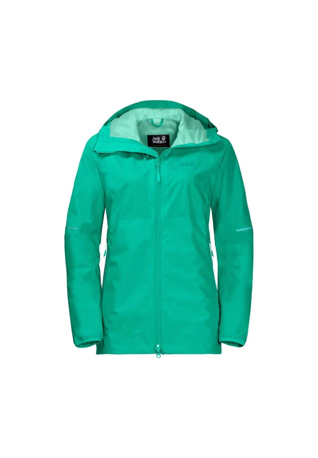 

Куртка Sierra Pass Jack Wolfskin, зеленый