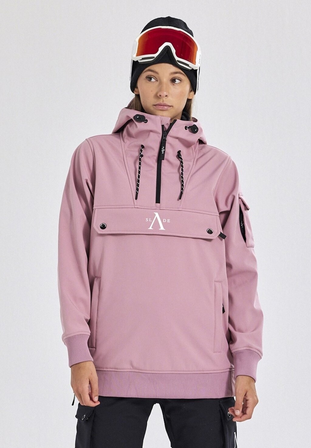 

Куртка для сноуборда COLORADO SOFTSHELL ANORAK Slade, цвет dusty rose