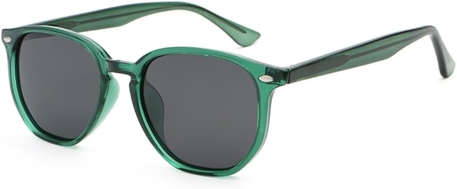 

черные квадратные солнцезащитные очки для женщин, зеленые коричневые поляризованные солнцезащитные очки для мужчин, ацетатные очки с защитой от УФ-излучения UV400, летние мужские WNCKSQ, Green With Grey