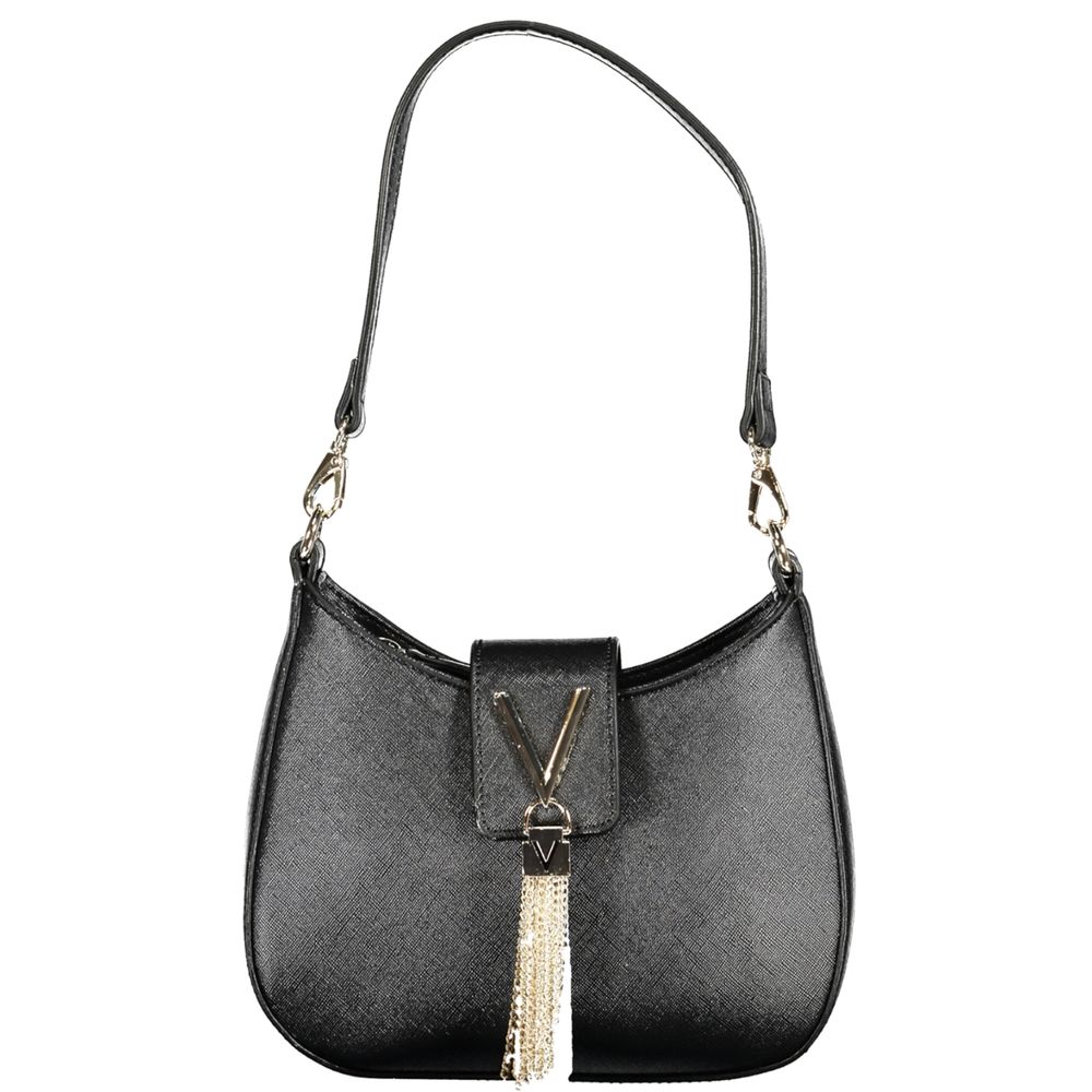 

Черная полиэтиленовая женская сумка Valentino Bags, Черный, Черная полиэтиленовая женская сумка Valentino Bags